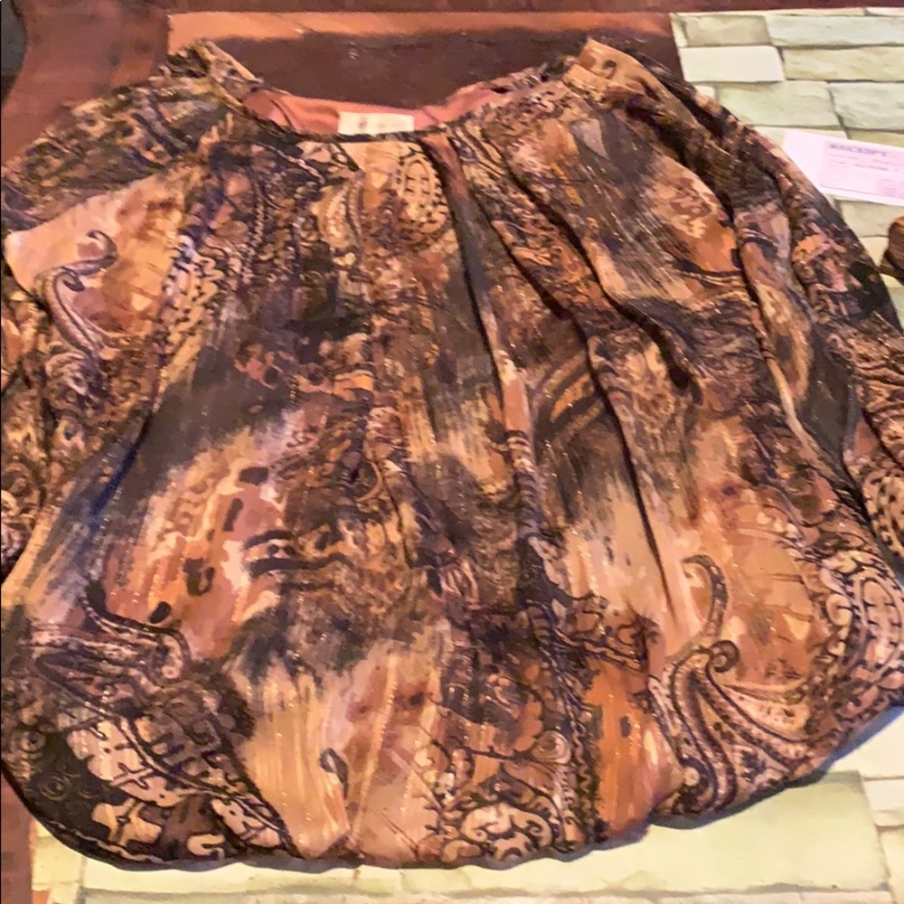 2x dress barn blouse